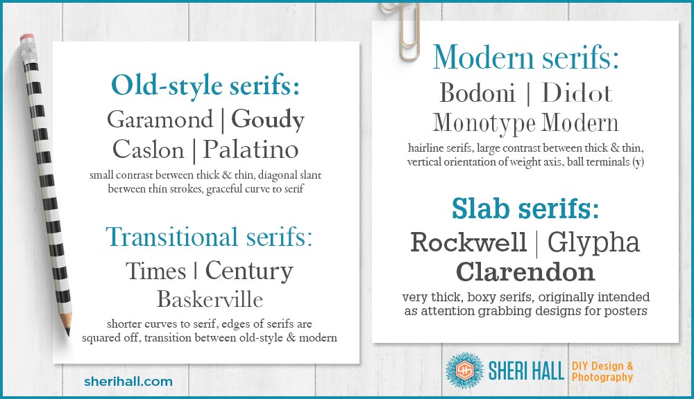 best serif fonts and typefaces