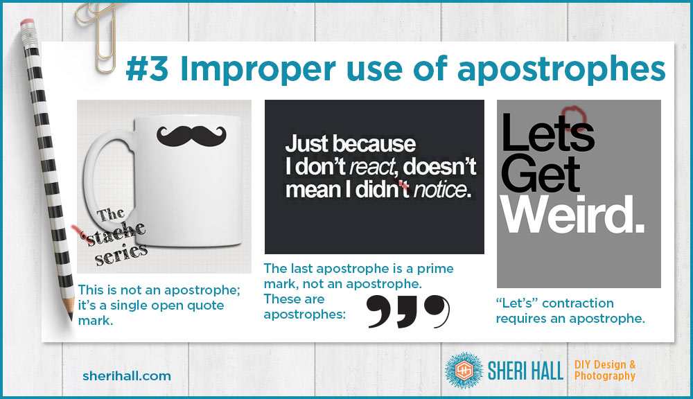 10 common typography mistakes to avoid - apostrophe