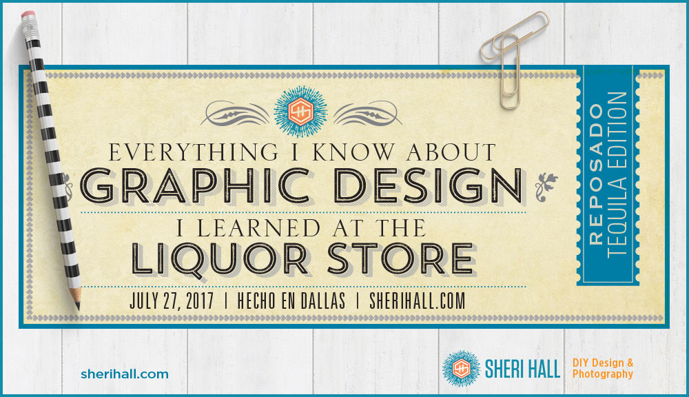 Everything I know about graphic design I learned at the liquor store