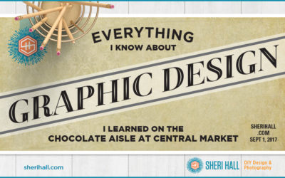 Everything I know about graphic design I learned on the chocolate aisle at Central Market