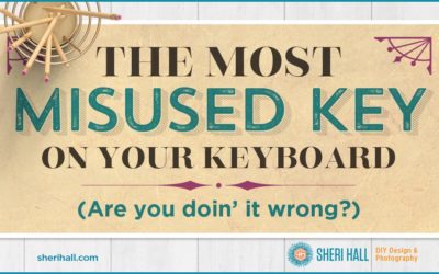 The most misused key on your keyboard