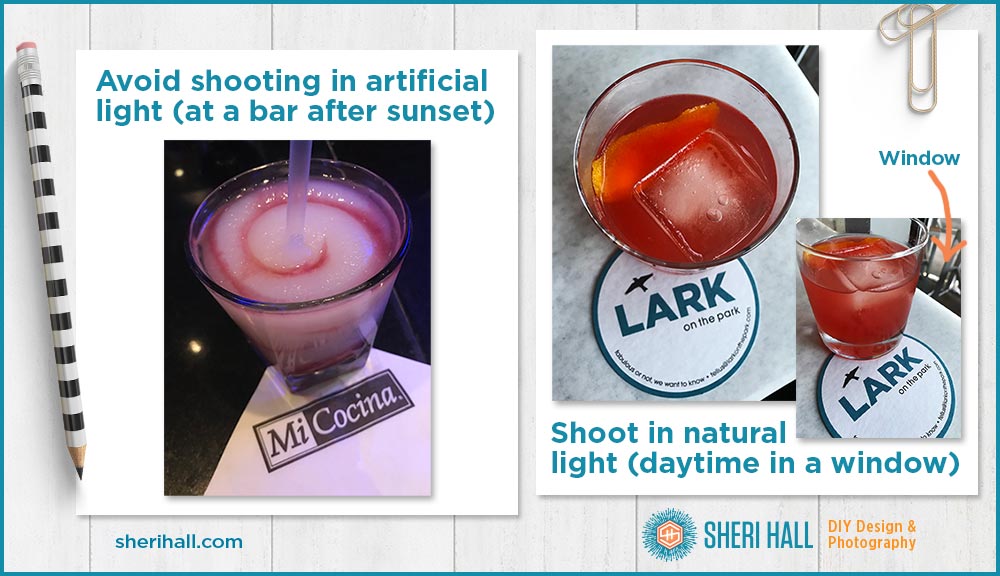 How to shoot cocktails - how to take cocktail photos