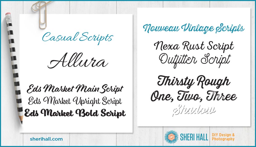 best script fonts - script font recommendations