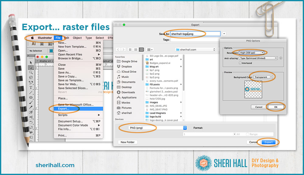 best logo file formats