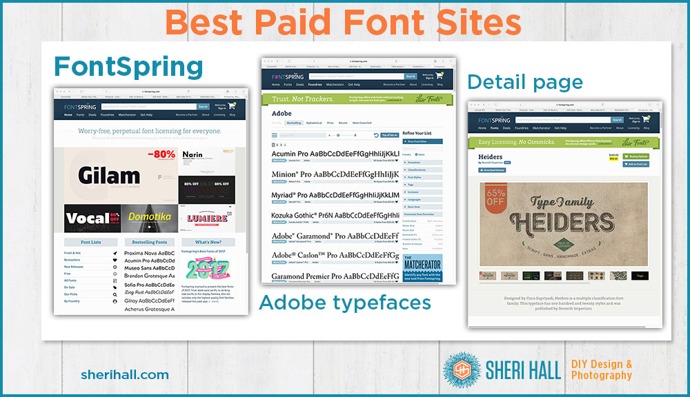 where to find fonts: font spring