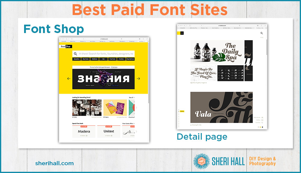 where to find fonts: font shop