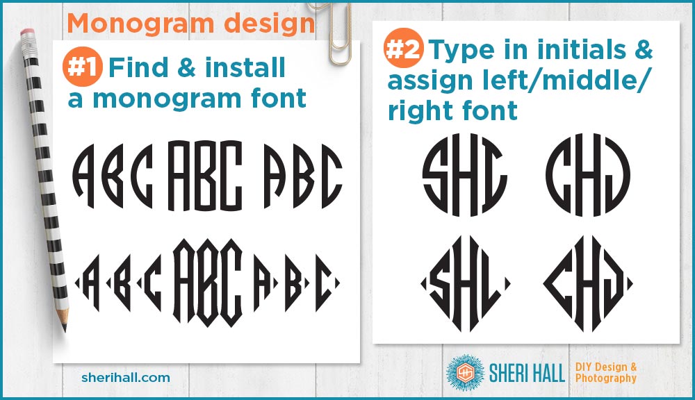 15 minute guide to monogram design monogram fonts monogram frames beginner's guide