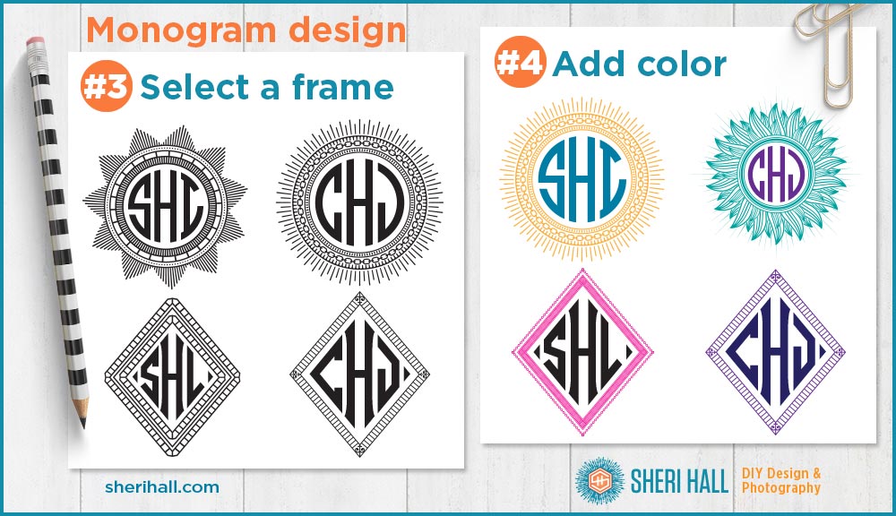 15 minute guide to monogram design monogram fonts monogram frames beginner's guide