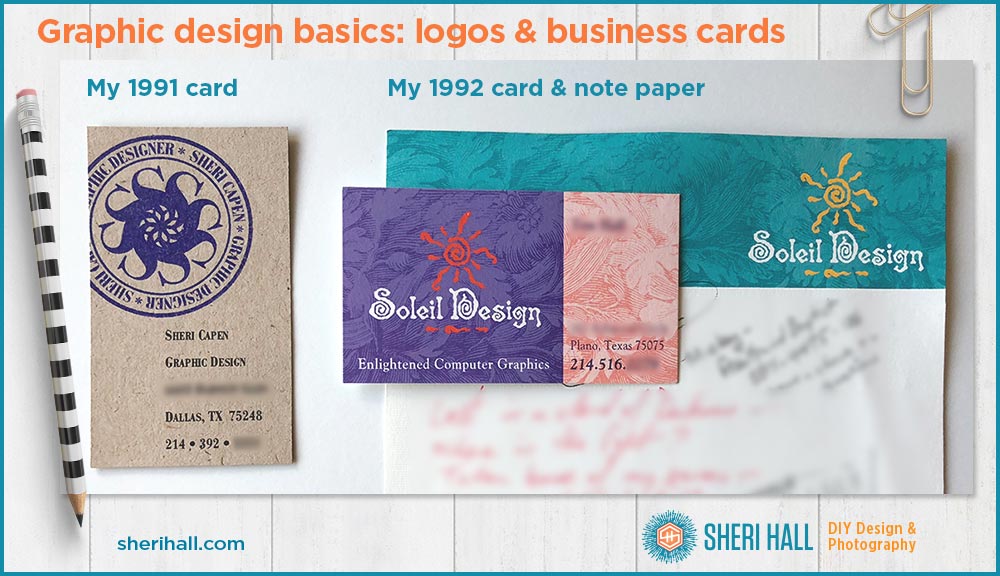 graphic design basics - logos and business cards