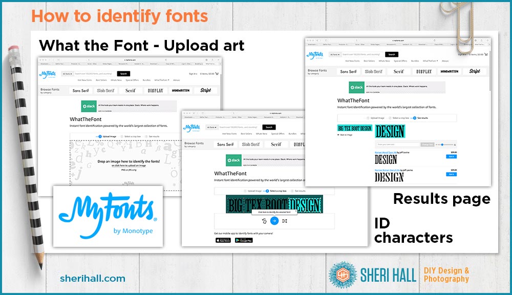 How to identify fonts - What the font