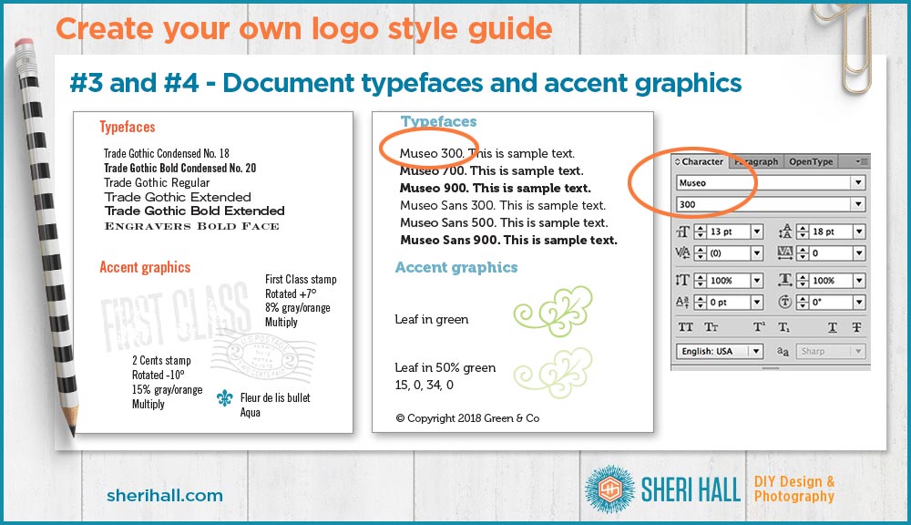 5 necessary elements on a logo style guide